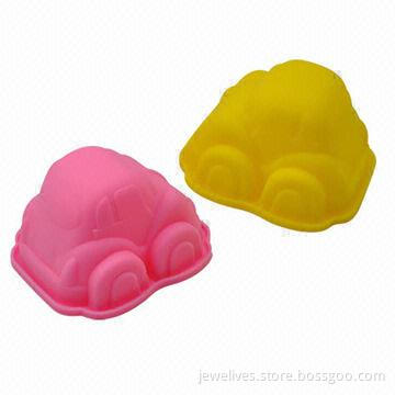 Single lovely jeep-shaped silicone cake baking pans